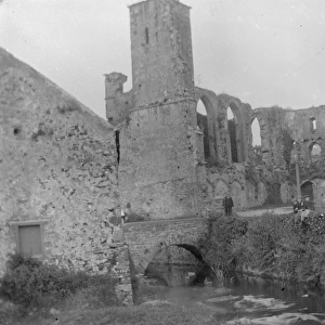 Ruins of Bishops Palace, St Davids, South Wales