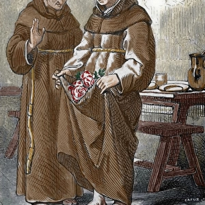 Saint Peter de Regalado (13901456). Friar Minor and reforme