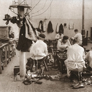 Shoemaking Workshop at Merxplas Labour Colony, Belgium