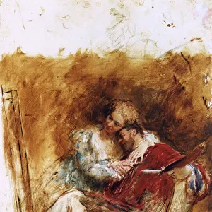 Sketch for Le Peintre, by Jean-Louis-Ernest Meissonier