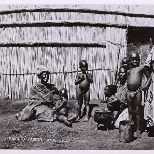 South Africa - Basuto Family