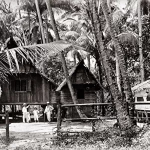 South East Asia - indigenous native dwelling Malay peninsula