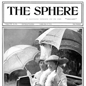 Sphere front cover - Princess Mary driving in a carriage