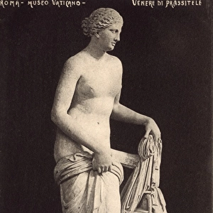 Statue by Praxiteles of Athens