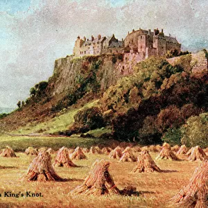 Stirling Castle from Kings Knot, Stirling, Scotland