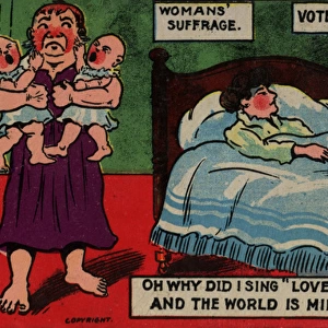 Suffragette Husband Minds Babies