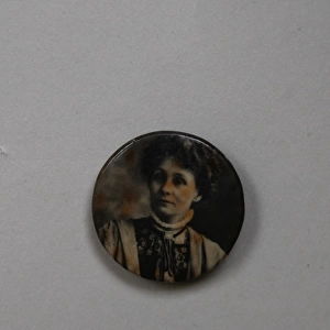 Suffragette W. S. P. U Badge Emmeline Pankhurst
