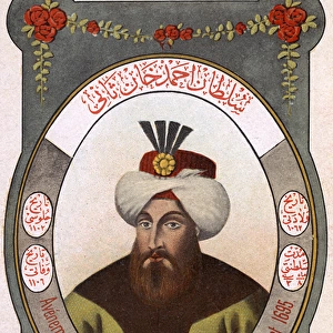 Sultan Ahmed II Khan Ghazi - ruler of the Ottoman Turks