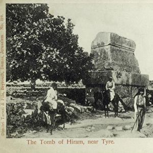 The supposed tomb of Hiram