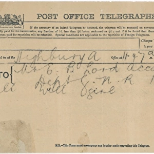 Telegram of 1894