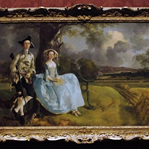 Thomas Gainsborough (1727-1788). Mr and Mrs Andrews. About 1