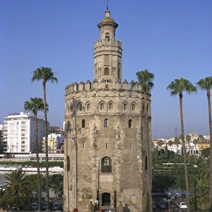 Tower of the Gold. 13th c. SPAIN. ANDALUSIA