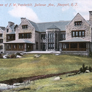 Vanderbilt home, Newport, Rhode Island, USA