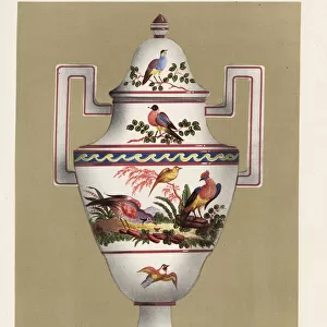 Vase from Aprey, Haute-Marne, France, decorated