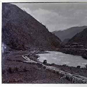 View of the Chumbi Valley, from a fascinating album which reveals new details on a little-known campaign in which a British military force brushed aside Tibetan defences to capture Lhasa, in 1904