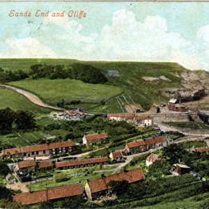 The Village & Cliffs, Sandsend, Yorkshire