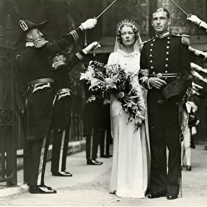 Wedding of Rosamund Fisher and Lord Coleridge