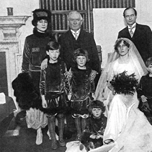 Wedding of Violet Asquith and Maurice Bonham-Carter