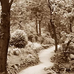 Wells Walk, Ilkley in the 1930s