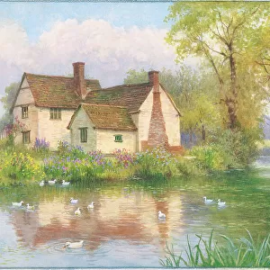 Willy Lott's cottage Flatford Suffolk Landscape
