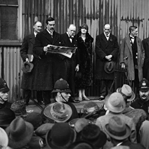 Winston Churchill returned as MP for Epping, 1924
