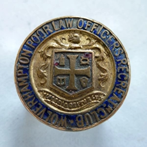 Wolverhampton Poor Law Officers Recreation Club Badge