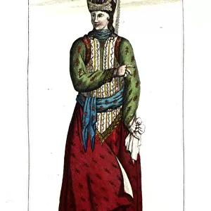 Woman of Baghdad in formal dress