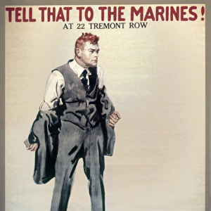 World War 1 Marines Recruiting Poster