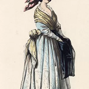 A young woman from Bordeaux Date: 1851