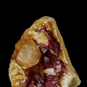 Cinnabar (HgS) - Mercury sulfide (only ore of mercury) - Poverty Peak - Nevada - USA