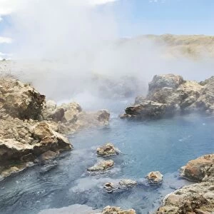 Hot Thermal pools near Lake Manasarovars - Tibet