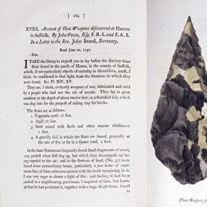 1797 First Handaxe John Frere of Hoxne 1