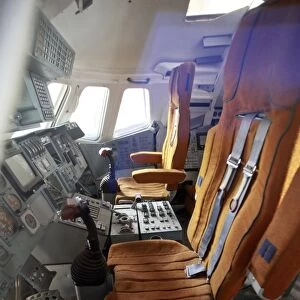 Buran Shuttle cockpit