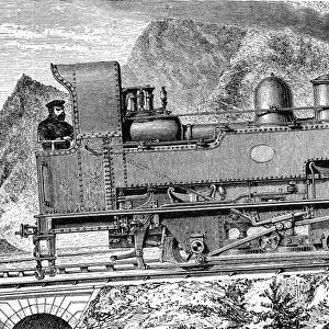 Fell mountain railway system, 1880s C017 / 6911