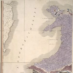 First geological map of Britain, 1815 C016 / 5682