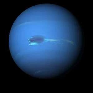Neptune from space, artwork C017 / 7347