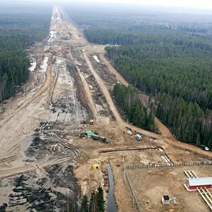 North European gas pipeline construction