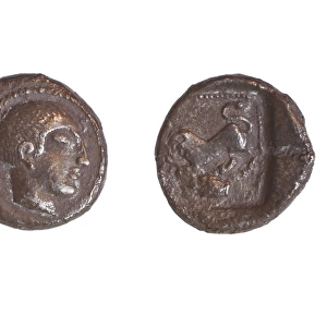 Silver Drachm 3. 4 gr from Philstia