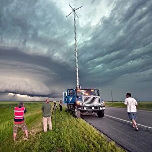 Storm chasing, Nebraska, USA