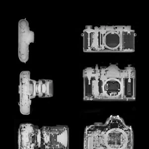 X-ray of a digital camera