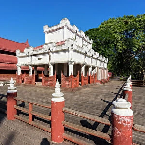 Building at Royal Palace, Mandalay, Myanmar (Burma), Asia