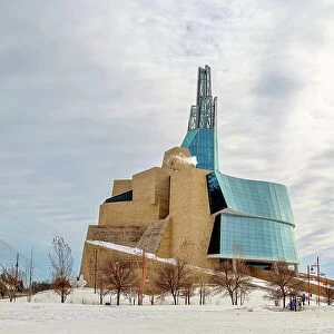 The Canadian Museum for Human Rights, Winnipeg, Manitoba, Canada, North America