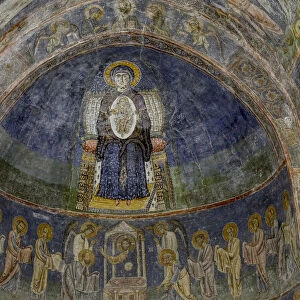 Chancel, St. Sophia Cathedral Church, Ohrid, UNESCO World Heritage Site, Macedonia