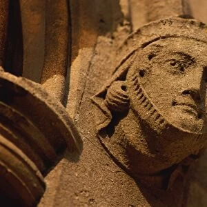 Gargoyle on town church, Buckingham, Buckinghamshire, England, United Kingdom, Europe