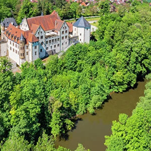 Gotzenburg, Jagsthausen, Castle Hohenlohe, Baden-Wurttemberg, Germany