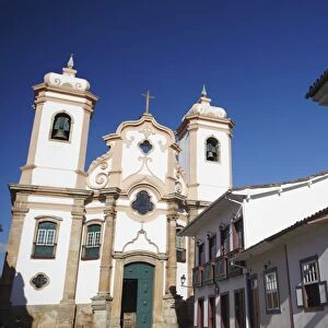 Our Lady of Pilar Church, Ouro Preto, UNESCO World Heritage Site, Minas Gerais, Brazil, South America
