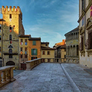 Piazza Grande, Arezzo, Tuscany, Italy, Europe