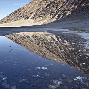 Pool of water at Badwater, Death Valley National Park, California, United States of America
