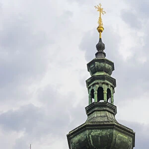 Spire of Church of the Assumption of the Virgin Mary On Strahov, Prague, Czech Republic (Czechia), Europe