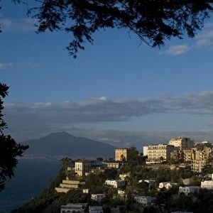 View over the town of Vico Equense